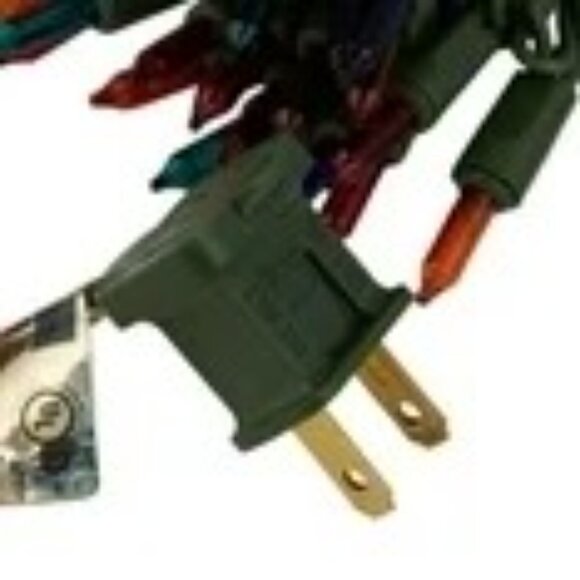 GE String A Long 100 Miniature Multicolor Lights Green Wire Indoor Outdoor Use - Picture 5 of 5